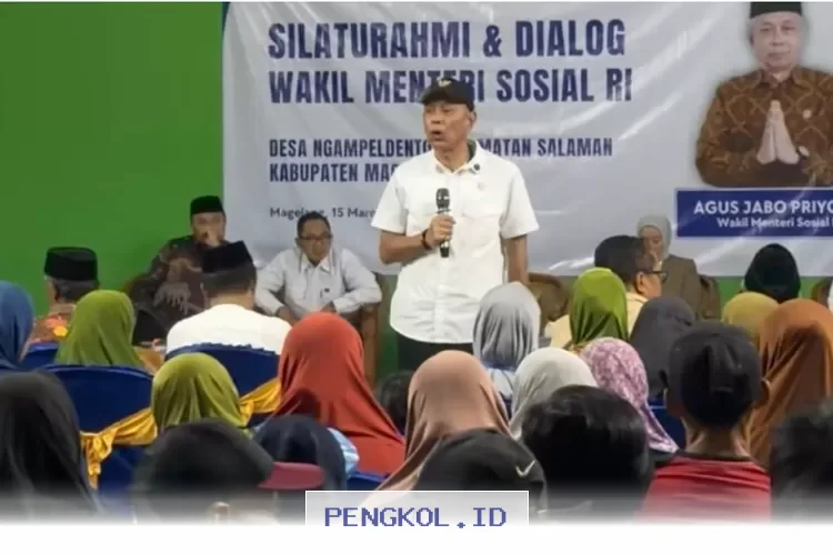 Wamensos Agus Jabo Priyono Gelar Silaturahmi dan Salurkan Bansos Sembako di Desa Ngampeldento Menjelang Lebaran 2026