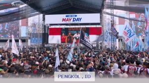 Buruh Rayakan May Day dengan Pesan Damai, Harapan Reformasi Disampaikan kepada Capres Terpilih