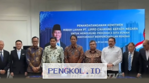 Lippo Group Serahkan 30 Hektare Lahan kepada Pemerintah untuk Pembangunan Infrastruktur Strategis Nasional