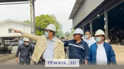 Menteri Keuangan Purbaya Sidak Mendadak Perusahaan Baja Tiongkok Demi Perkuat Pengawasan.