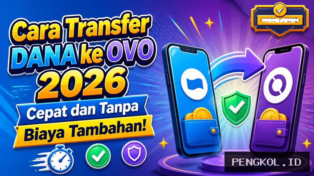 Cara Transfer DANA ke OVO 2026, Cepat dan Tanpa Biaya Tambahan!