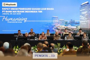 Maybank Indonesia (BNII) Resmi Ditunjuk sebagai Induk Konglomerasi Keuangan dalam RUPSLB.