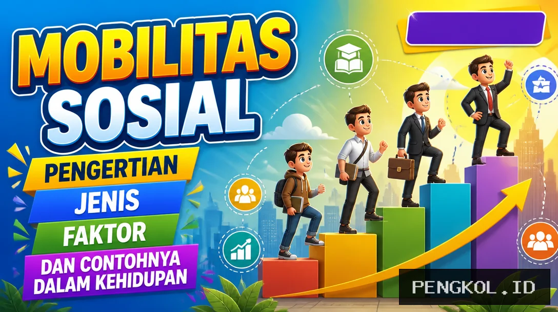 Mobilitas Sosial, Pengertian, Jenis, Faktor, dan Contohnya dalam Kehidupan