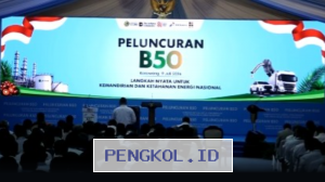Presiden Prabowo Pimpin Peresmian Program B50 Nasional Guna Mendukung Energi Berkelanjutan